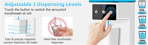 Amazon Hhz Upgrade Automatic Mouthwash Dispenser Wall Mounted