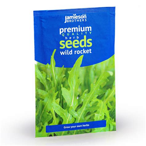 Rocket Wild Herb Seeds (Approx. 485 seeds) by Jamieson Brothers