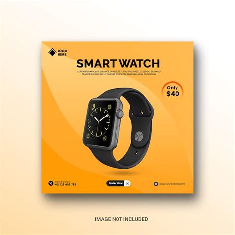 premium psd smart  social media post  product banner design