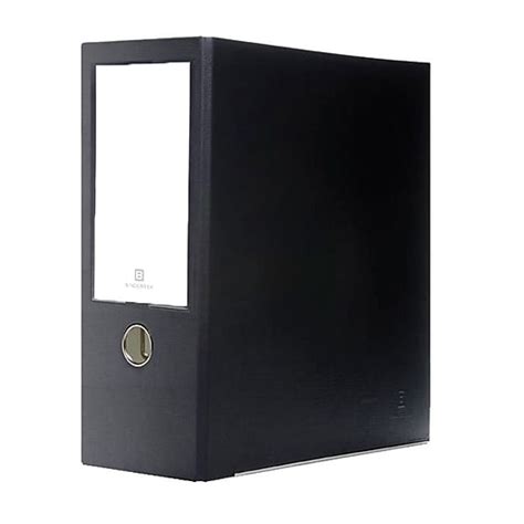 Bindertek Premium 3" 3-Ring Non-View Binders, D-Ring, Black (3XLN-BK ...