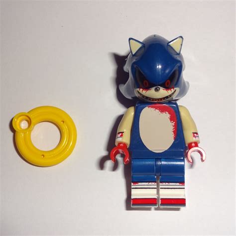 Sonic.EXE Sonic the Hedgehog Custom Minifigure | Etsy