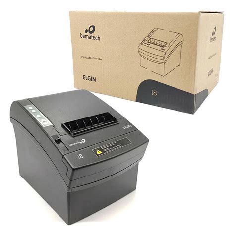 Impressora Termica Cupom Fiscal - Impressora térmica cupom fiscal Elgin i8 USB / RJ45 | Shopee Brasil
