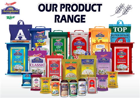 Our Brands - Aeroplane Basmati Rice