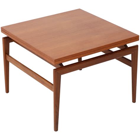 Vintage Swedish Mid Century Modern Teak Coffee Table For Sale At Stdibs