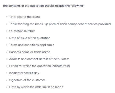 What Is Quotation In Business Meaning Format Template Example