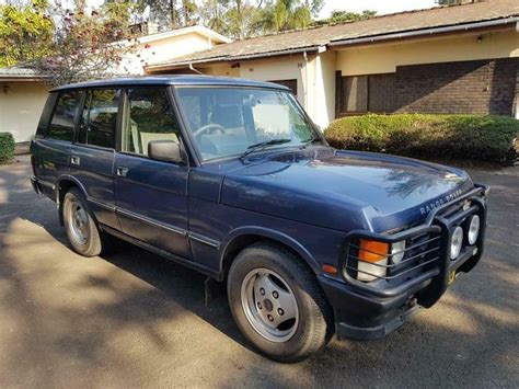 Classic Range Rover 1990 V8 Vogue SE | Range rover, Vogue, Rover