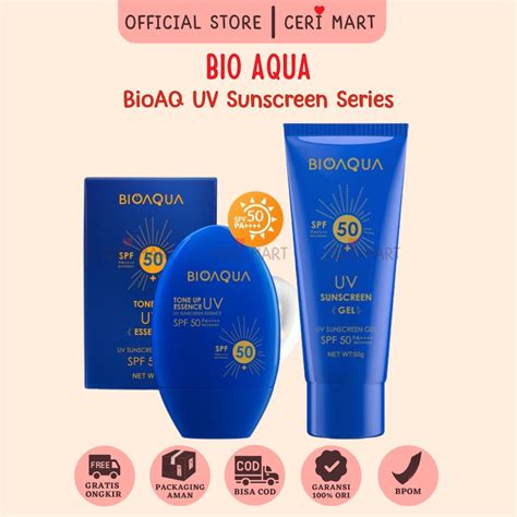 Jual BIOAQUA Sunscreen SPF 50 PA Sunscreen Gel 50g 60g Sunblock