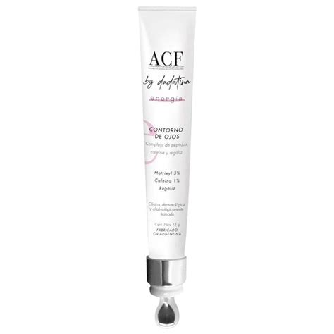 Acf By Dadatina Energía Crema Contorno De Ojos X 15ml Farmacia Leloir