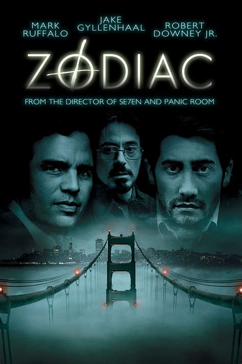 Zodiac Movie Poster Jake Gyllenhaal Mark Ruffalo Anthony Edwards