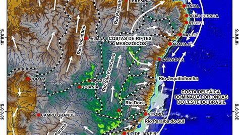 Geologia Marinha E Costeira A Zona Costeira Do Brasil