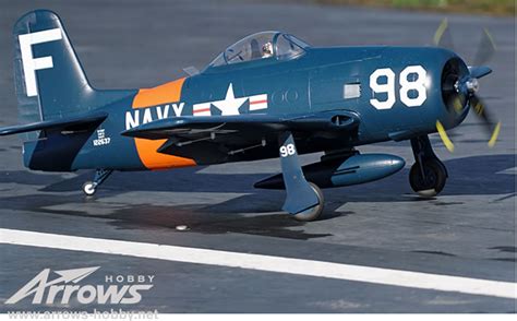 Arrows Hobby F8f Bearcat 1100mm Pnp Rc Airlane