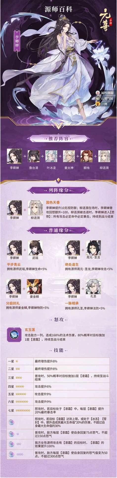 《元尊》李卿嬋技能介紹 Steamxo 遊戲攻略情報網