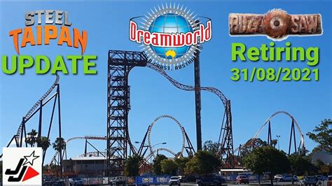 Dreamworld Gold Coast Theme Park Steel Taipan Update And Riding The