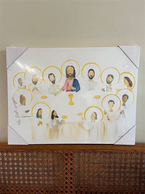 Last Supper Canvas Print 24 x 18 – Emily S Pitre