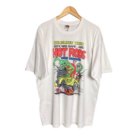 Rare Vintage 1991s Rat Fink Hot Rods ROTH T Shirt Etsy