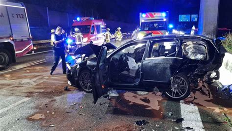 A6 Richtung Mannheim Vollsperrung Nach Massenunfall An Stauende