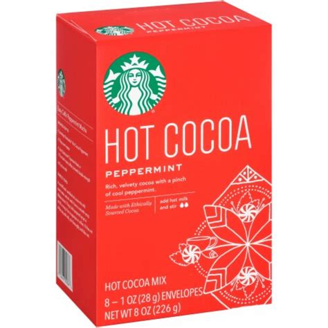 Starbucks Peppermint Hot Cocoa Mix Count Pack Of Pack Frys Food Stores