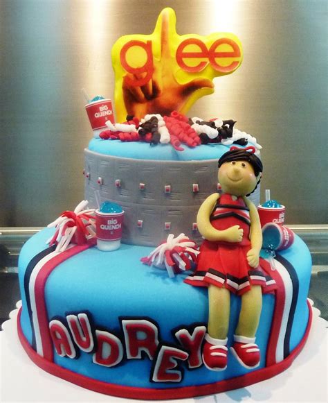 Glee Cake Cake Glee Bithday Cake