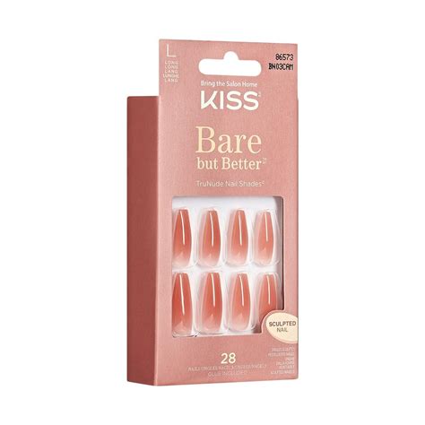 Kiss Bare But Better Nails Nude Glow Bn C St Eur Luxplus Be