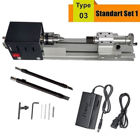 Upgraded Mini Lathe Beads Polisher Machine Diy Cnc Machining For Table