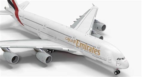 airbus a380-1000 emirates 3ds