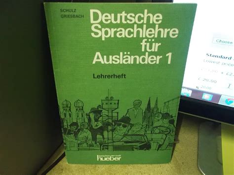 Amazon Deutsche Sprachlehre F R Ausl Nder Grundstufe In Bdn