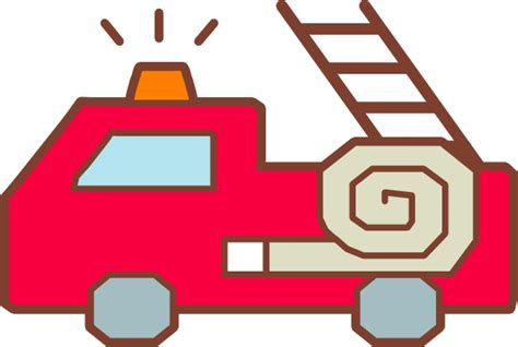 Fire Truck Outline - ClipArt Best