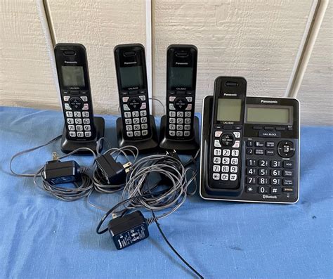 Panasonic Home Cordless Telephone Set of 4 | EstateSales.org