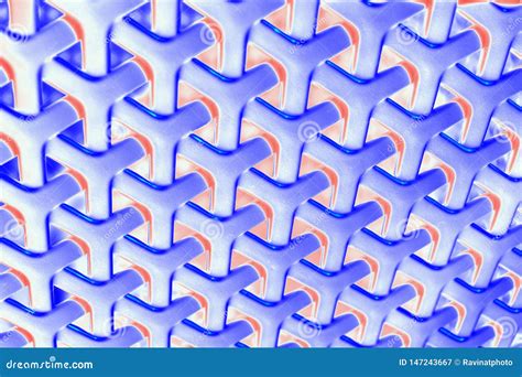 Interwoven Colorful Background Pattern In White Blue And Red Stock