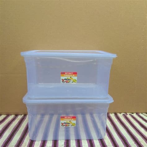 Jual Food Box 2500 Ml Plastik Kotak Makan 2500ml Toples Kmp Mutiara