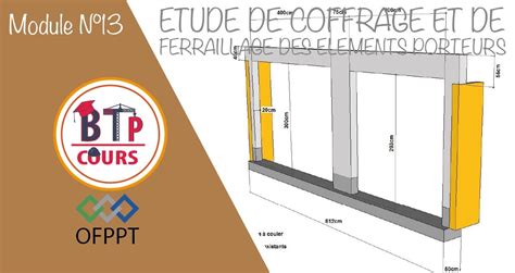 Module 13 Etude De Coffrage Et De Ferraillage Des Elements Porteurs