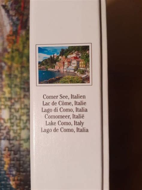 Comer See Italien Puzzle Ravensburger Er Kaufen Auf Ricardo