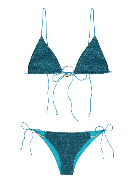 Oseree Lumière o kini Bikini Ocean Blue Editorialist