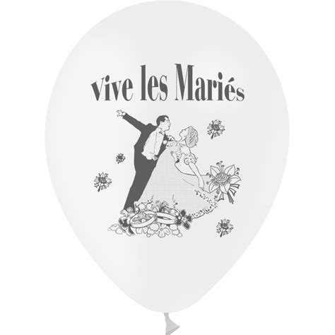 Ballons Vive Les Mari S Espace Fete