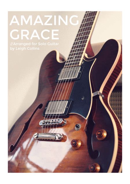 Amazing Grace Solo Guitar Acoustic Guitar Digital Sheet Music