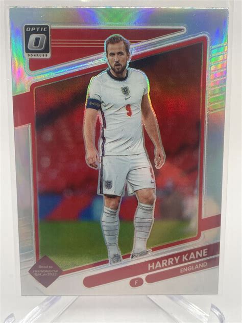 2021 22 DONRUSS OPTIC ROAD TO QATAR HARRY KANE HOLO SILVER PRIZM 46