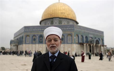 Israel detains grand mufti of Jerusalem in wake of Temple Mount attack | The Times of Israel