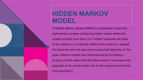 Hidden Markov Model Presentation Projectpptx