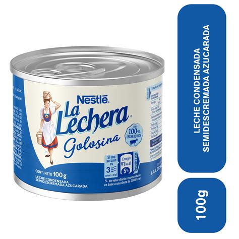 Comprar Leche Condensada Nestlé La Lechera Azucarada Lata 100g