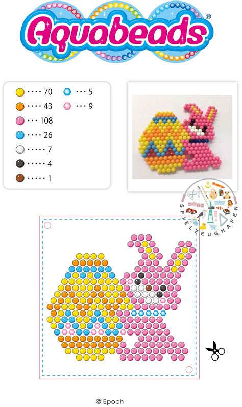 Die Bunten Aquabeads Such Dir Ein Motiv Aus Und Leg Die Perlen In Die