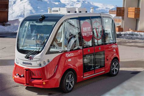 Navette autonome en montagne à Val Thorens : "1ère mondiale" - Bertolami