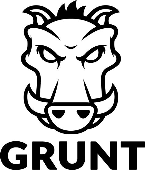 Grunt Style Logo Svg