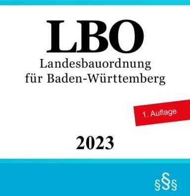 Landesbauordnung für Baden Württemberg LBO Literatura obcojęzyczna