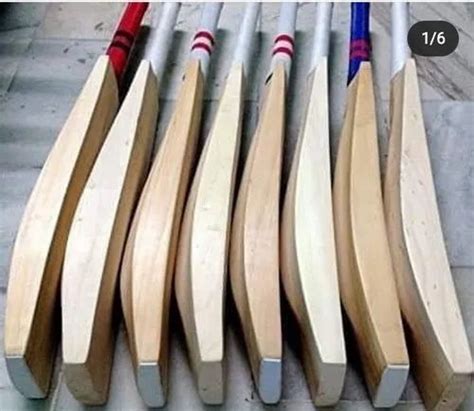 Mcs Singapure Full Cane Handel Naked English Willow Bats For Cricket