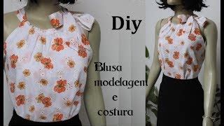 Aprenda a Fazer Blusa Babado Super Fácil Cantinho do Video