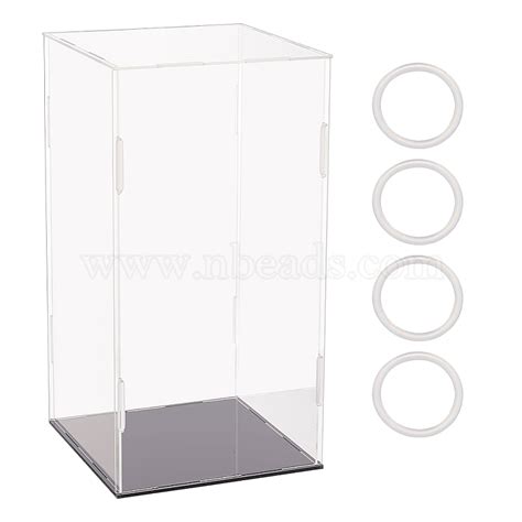 Clair Rectangle Acrylique Vitrine De Minifigures ODIS WH0030 51E