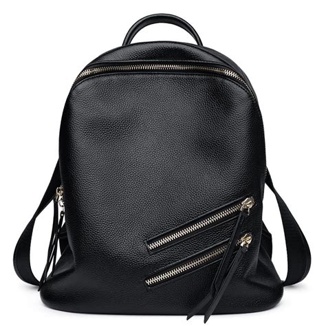 Womens Engineered Leather Backpack Iucn Water