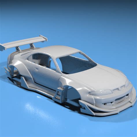 Hot Wheels RB Style R Body Kit STL File For D PrintingCults