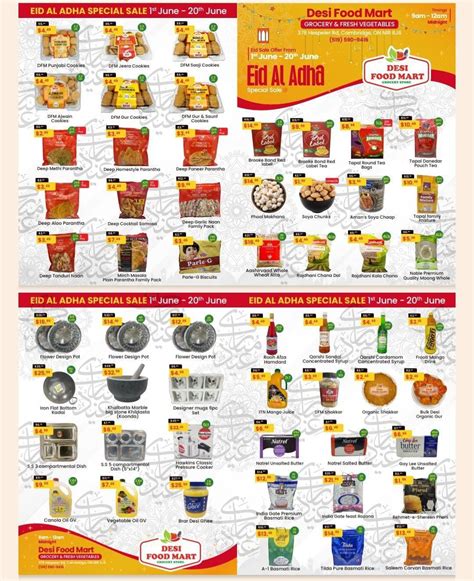 Desi Food Mart Flyer June To