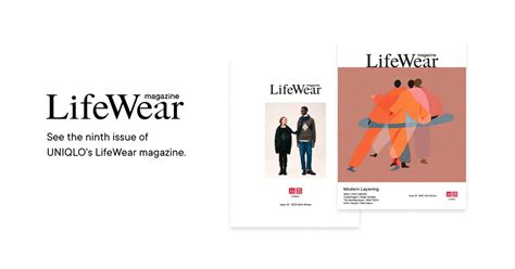 Uniqlo Lifewear Magazine